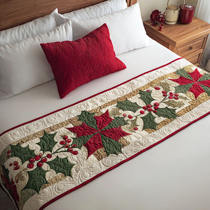 Couverture de Lit Matelassée de Noël
