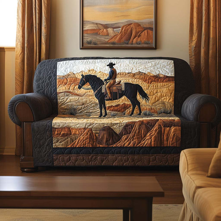 Housse de canapé matelassée Cowboy