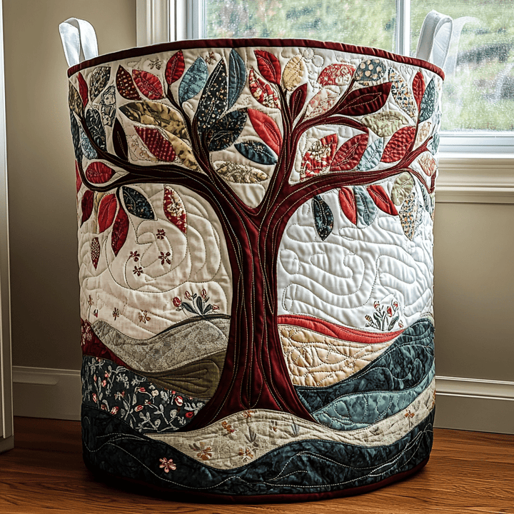 Panier à linge matelassé Tree Glow NCU0DDK1005
