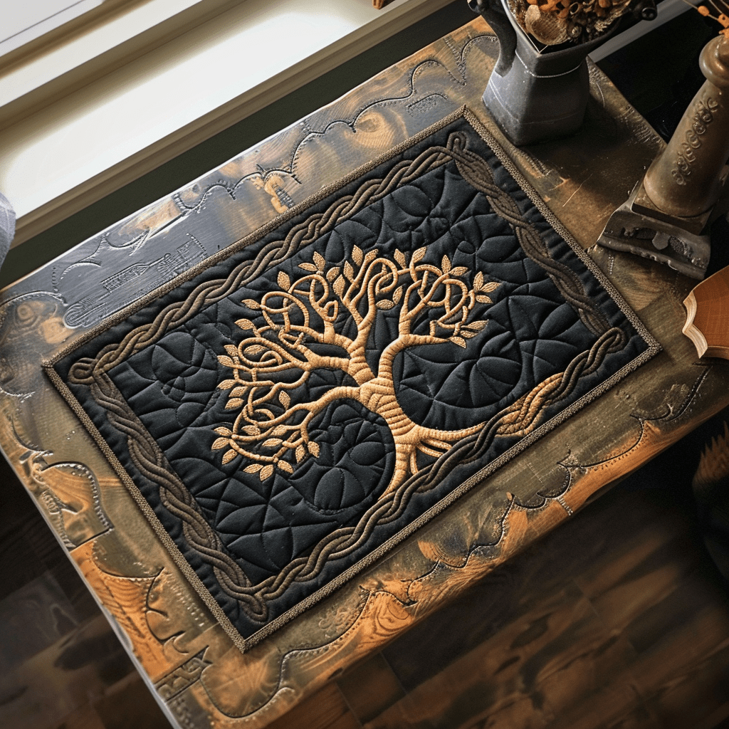 Nappe Matelassée Arbre de Vie NCU0TH462