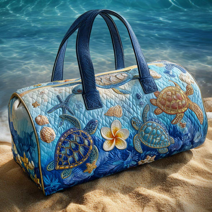 Sac de voyage matelassé Tortue Paradis