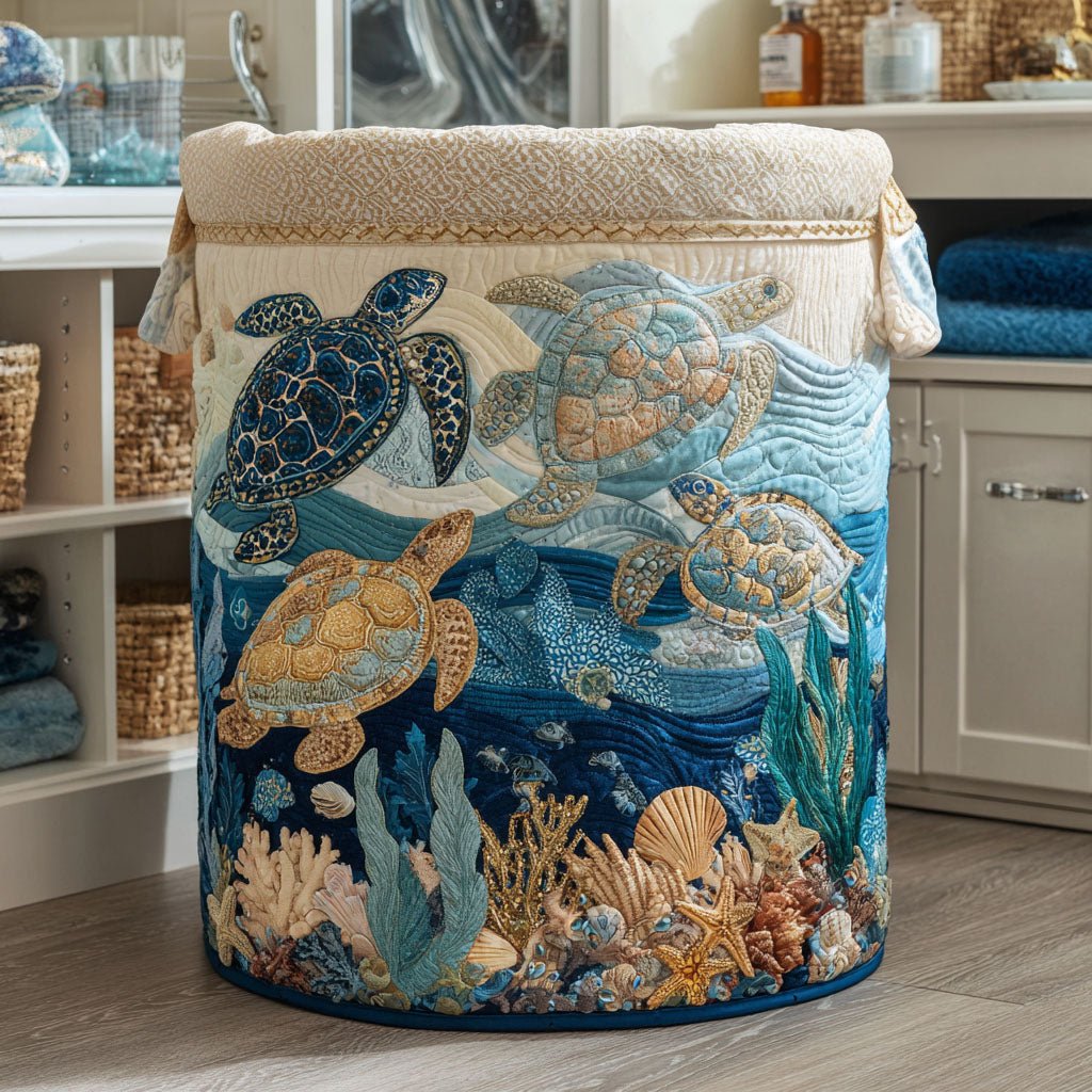 Panier à Linge Matelassé Shell Shine NCU0PTT704