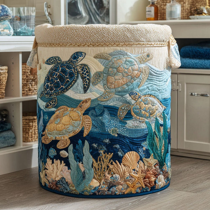 Panier à Linge Matelassé Shell Shine NCU0PTT704