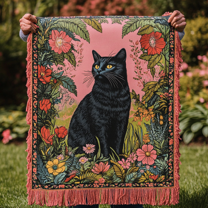 Couverture en Velours Tissée