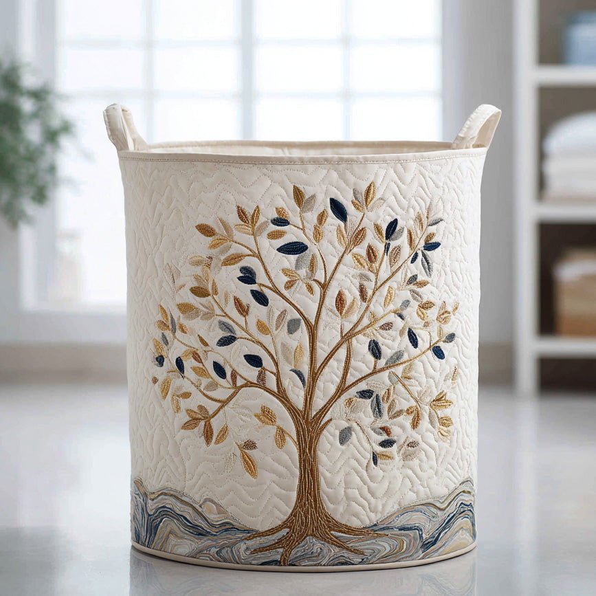 Panier à linge matelassé Vital Bloom NCU0DV841