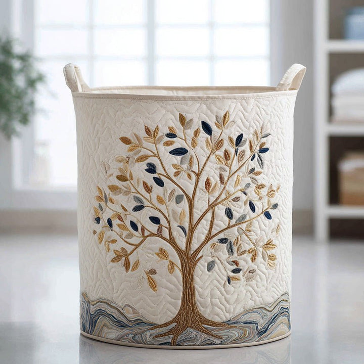 Panier à linge matelassé Vital Bloom NCU0DV841