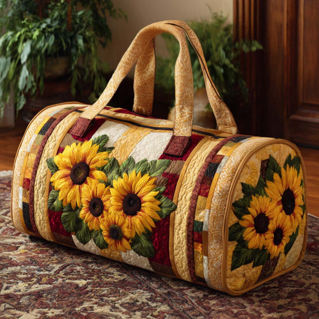 Sac de voyage matelassé à lumière chaude