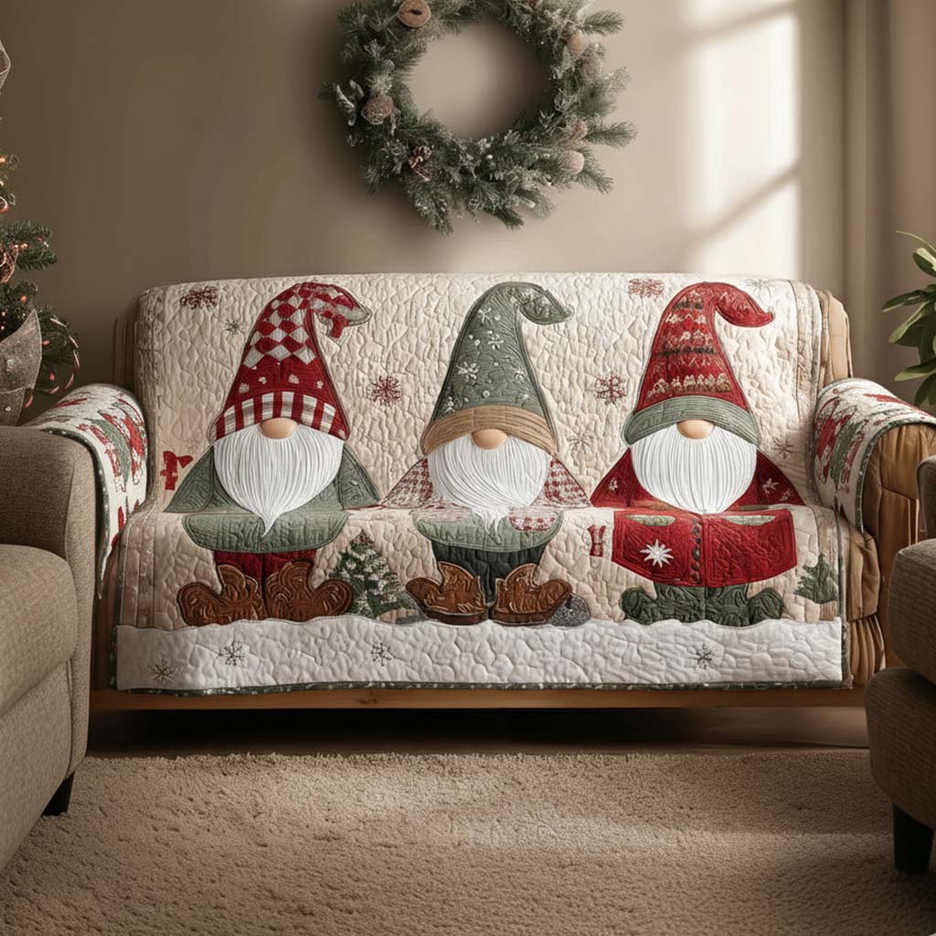 Housse de Canapé Matelassée Gnome Fantaisiste