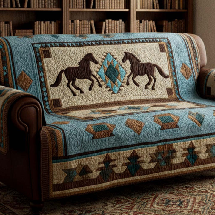 Housse de canapé matelassée Wild Harmony
