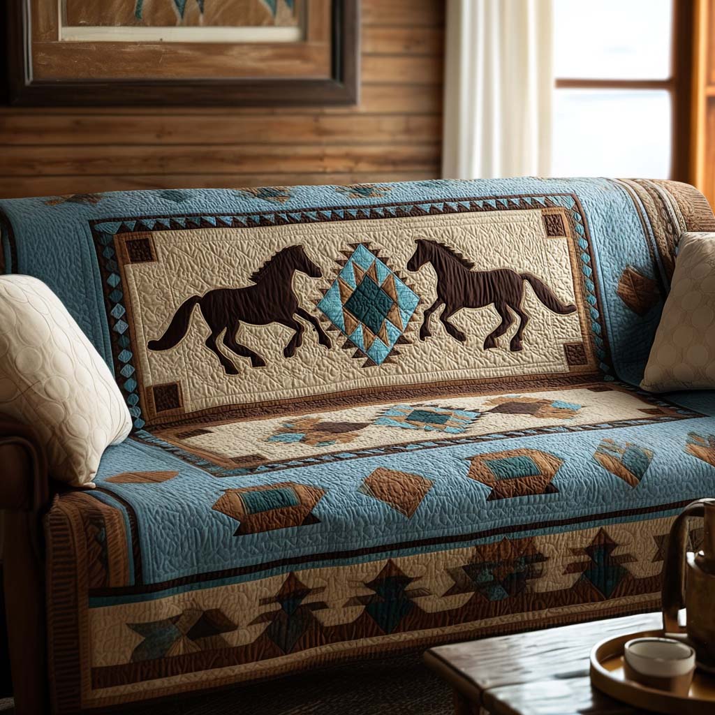 Housse de canapé matelassée Native