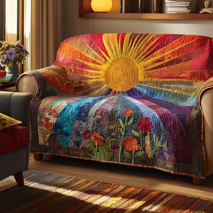 Housse de canapé matelassée Sunshine