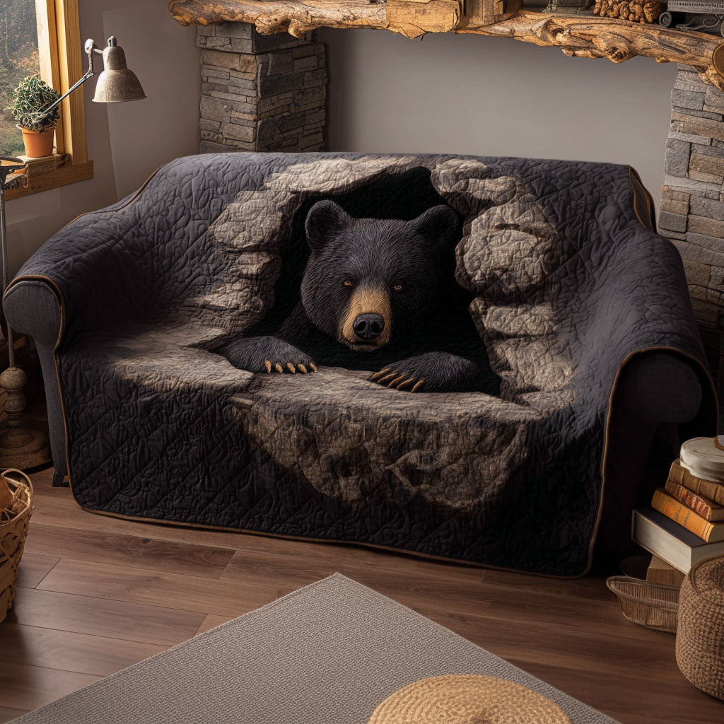 Housse de canapé matelassée Animaux sauvages