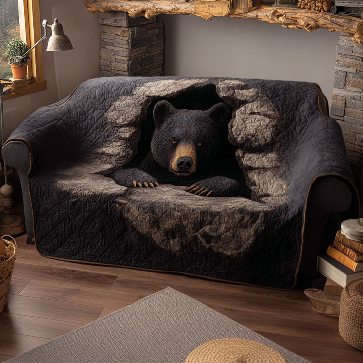 Housse de canapé matelassée Animaux sauvages