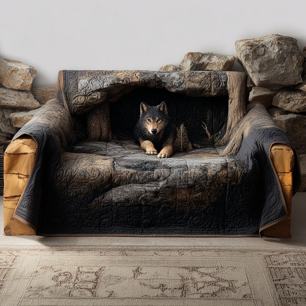 Housse de canapé matelassée Wolf