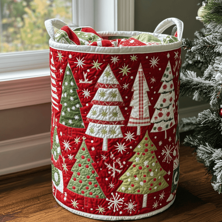 Panier à Linge Matelassé Charme d'Hiver NCU0DDK1088