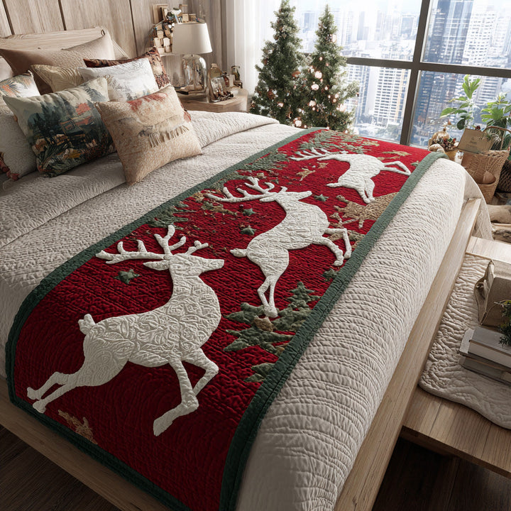 Couverture de lit matelassée Winter Dash