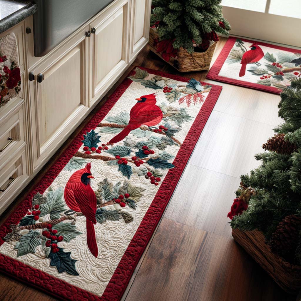 Tapis de Cuisine de Noël NCU0VT323