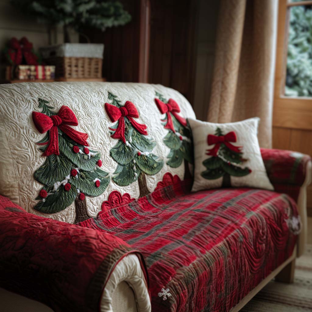 Housse de canapé matelassée Winter Wonder