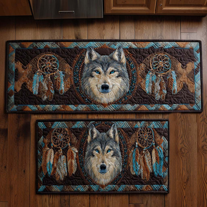 Tapis de Cuisine Attrape-Rêves Loup NCU0NT10849