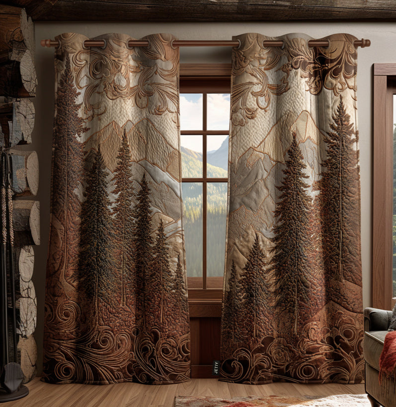 Rideaux Matelassés Woodland Retreat NCU0DV8370