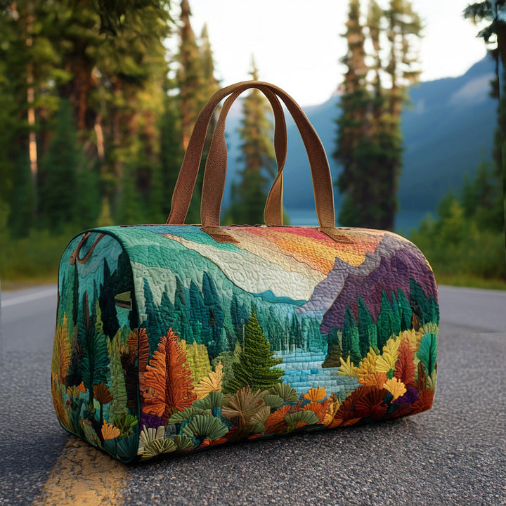 Sac de voyage matelassé Woodland Glow