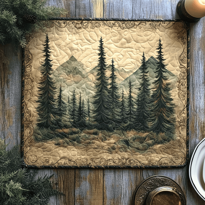 Nappe Matelassée Woodland Whisper NCU0DV5717