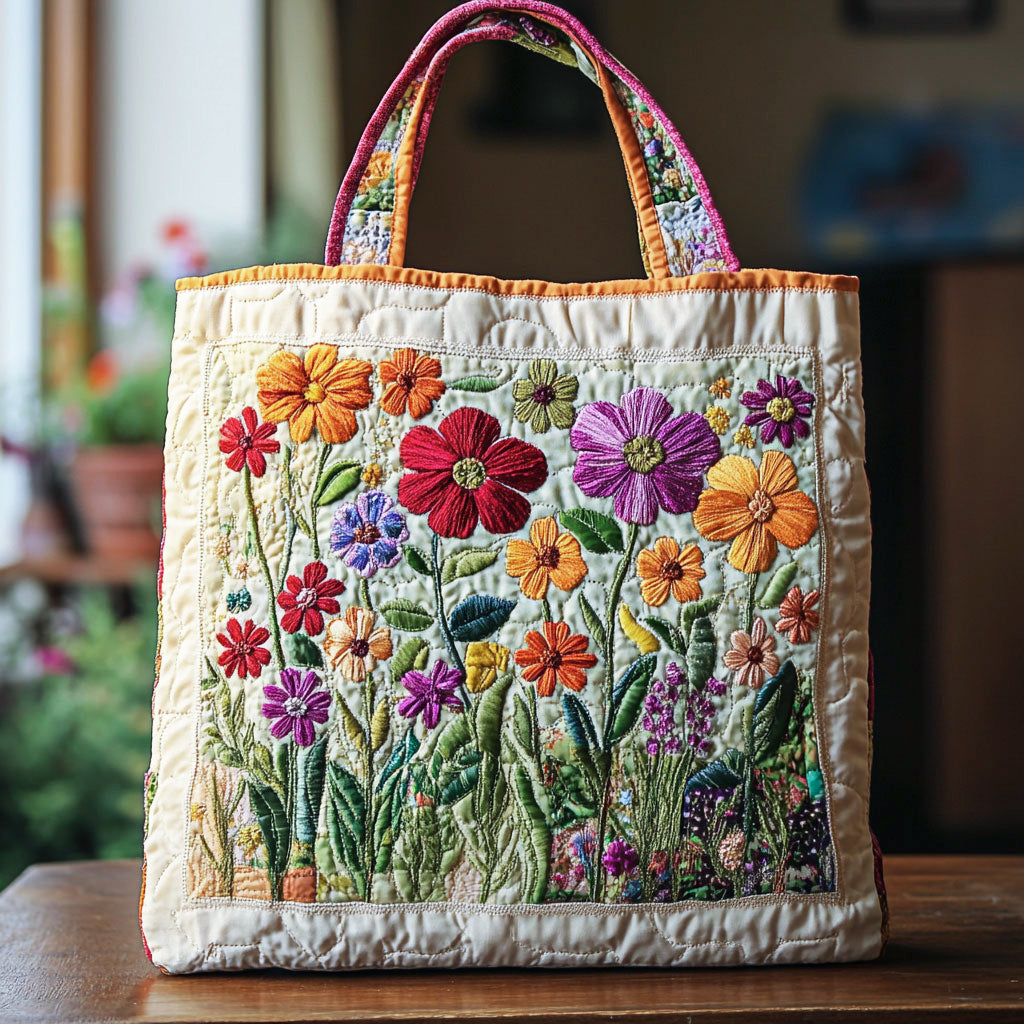 Sac fourre-tout matelassé Blooming Garden CW1301003CL