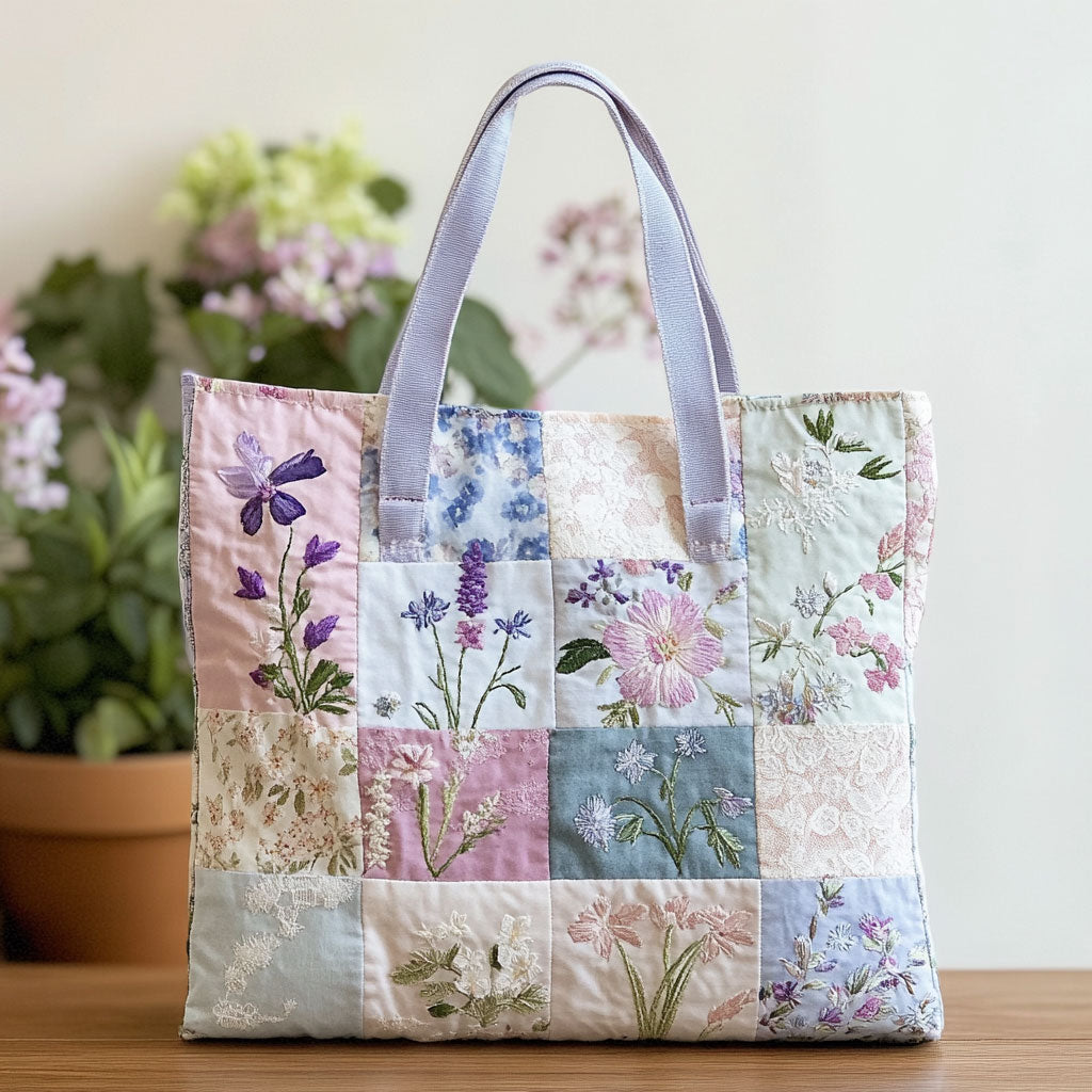 Sac fourre-tout matelassé Pastel Bloom Harmony CW2409013CL