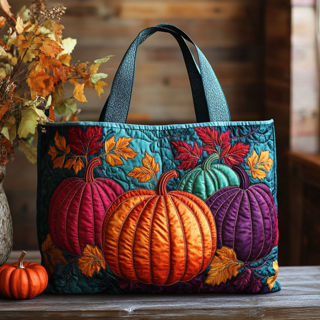 Sac fourre-tout matelassé Pumpkin Garden CW3009024CL