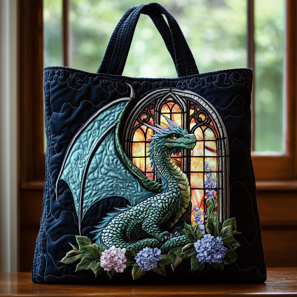 Sac fourre-tout matelassé Enchanted Dragon CW1301012CL