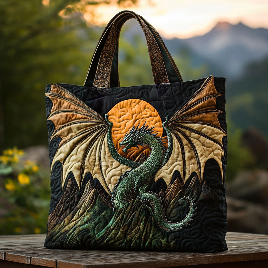 Sac fourre-tout matelassé Dragon Flamme Éternelle WN3009013CL
