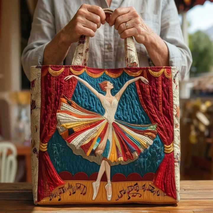 Sac fourre-tout matelassé - Ballerine élégante