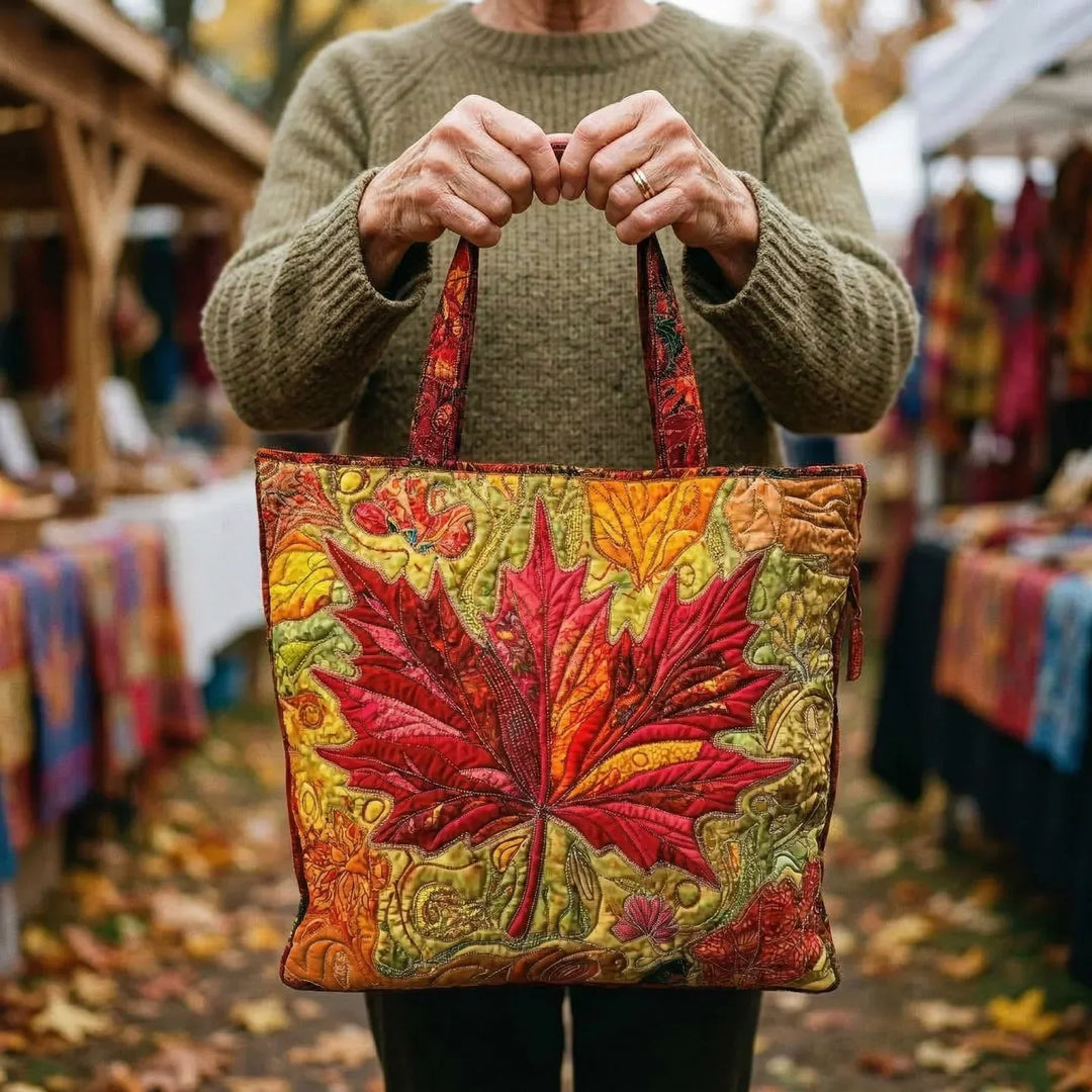 Sac fourre-tout matelassé - Érable au crépuscule