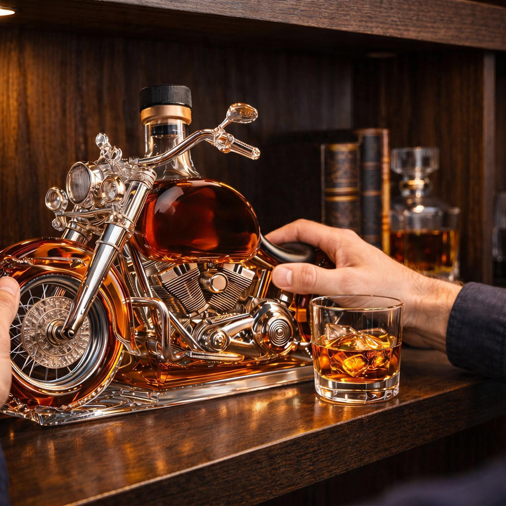 Carafe à Whisky – Édition Moto