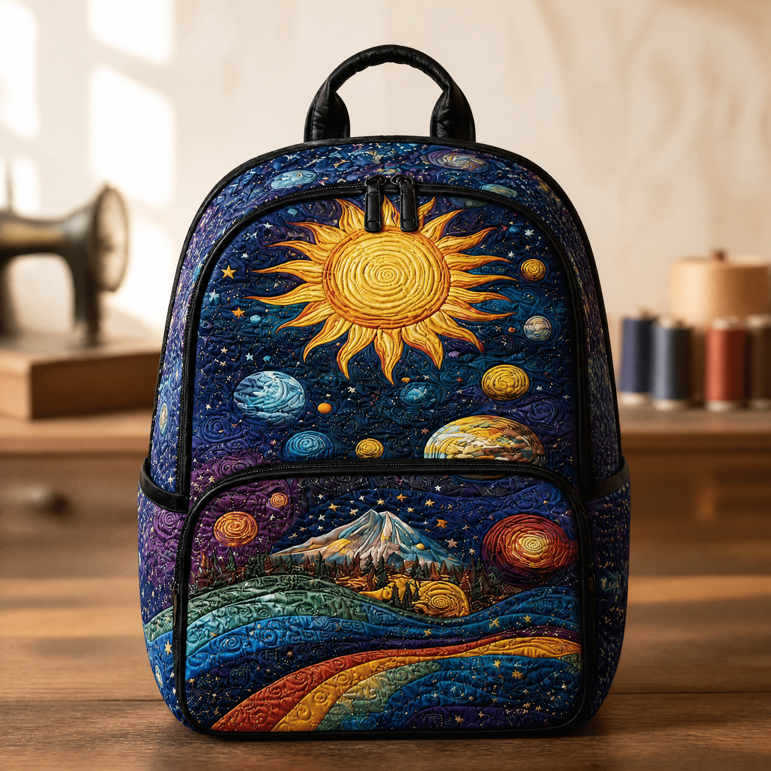 Sac à dos matelassé Sun & Montagnes