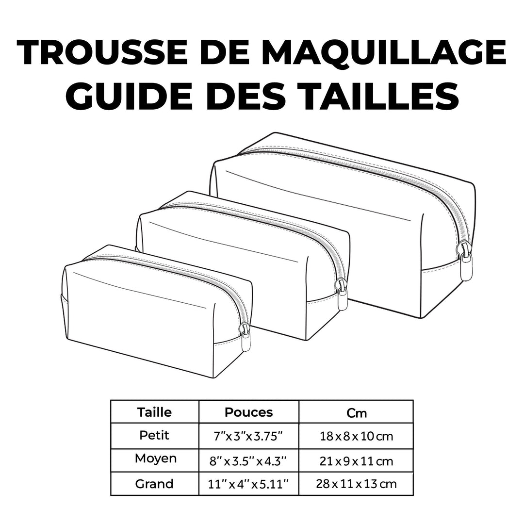 Trousse de Maquillage Matelassée Joyeux Casse-Noisette