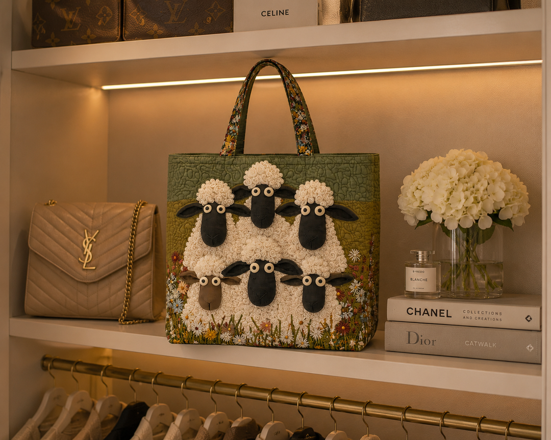 Sac fourre-tout matelassé - Cinq Moutons